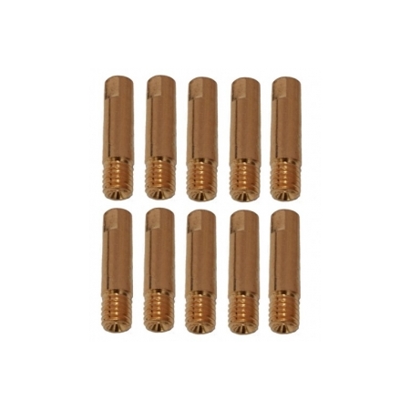 10 puntas de contacto para soldadura de aluminio M6