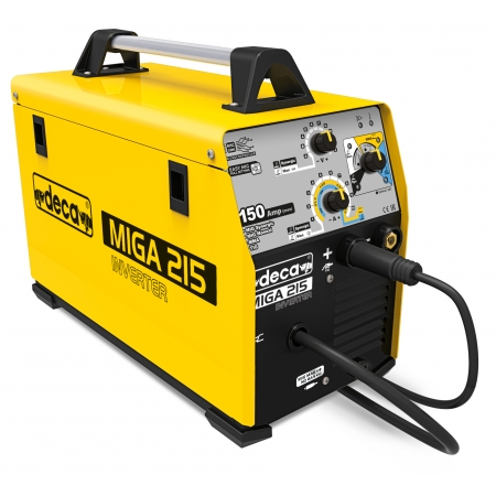 Soldadora multiproceso Deca Miga 215 (MMA, MIG MAG, TIG)