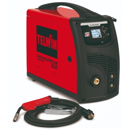 Soldadora multiproceso TELWIN TECHNOMIG 215 DUAL SYNERGIC (MMA, MIG MAG, TIG)