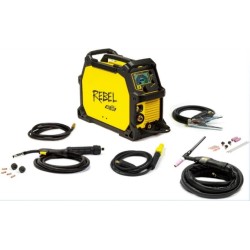 Saldatrice Multiprocesso Esab Rebel EMP 205ic AC-DC (MMA, MIG MAG, TIG)