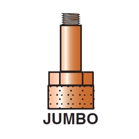 2 difusores JUMBO GAS LENS para antorcha Tig 17-18-26