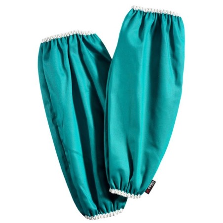 Manichette in pelle crosta con elestici