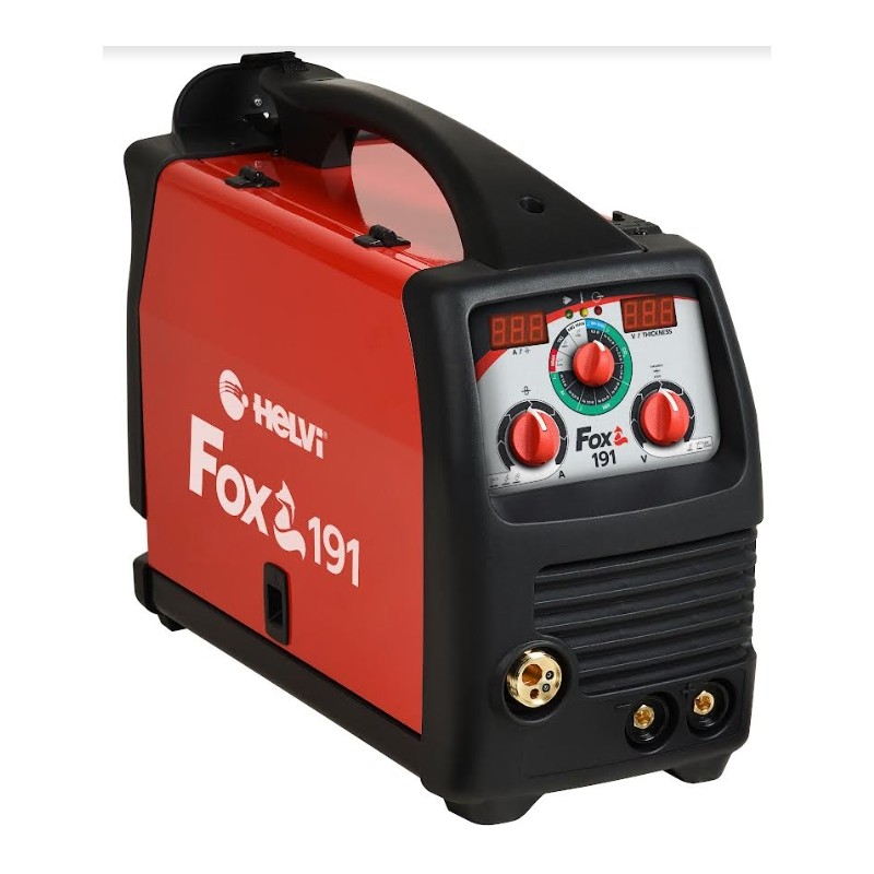 HELVI FOX 191 | Saldatrice Multiprocesso (MMA, MIG MAG, TIG) + Omaggio