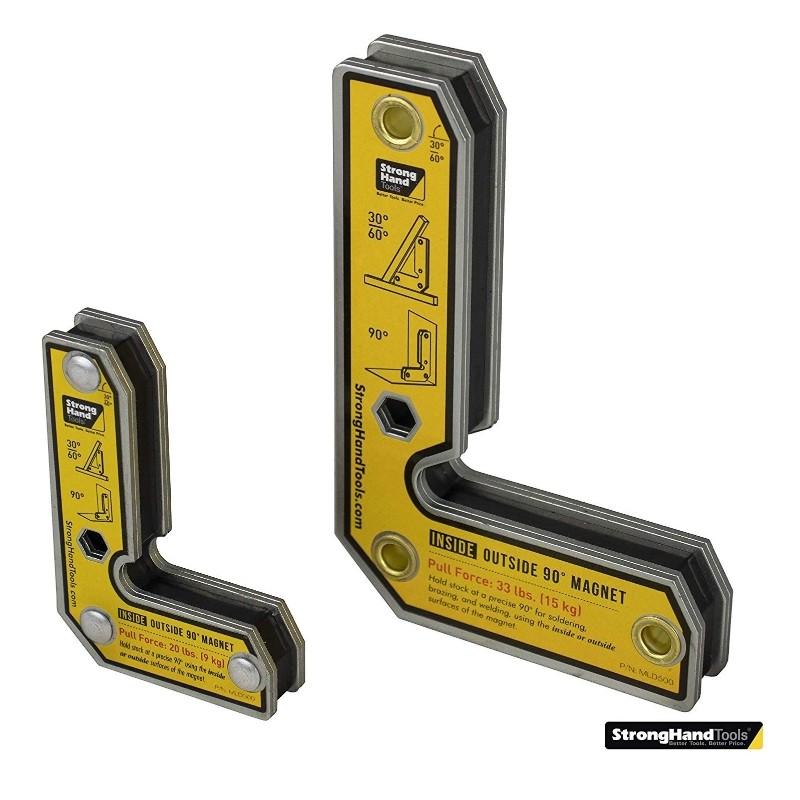 Kit 2 posizionatori magnetici 9 e 15kg