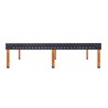 Tavolo per saldatura MAXIMUS 2400x1200, spessore 25mm, fori 28mm, Nitrurato