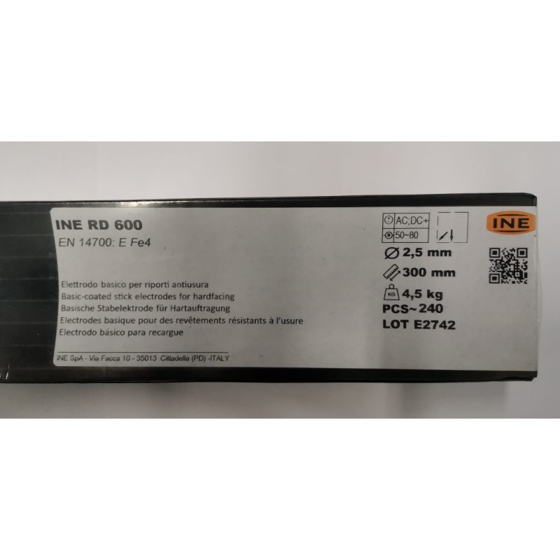 70 elettrodi  basici Esab WEARTRODE 55 hd 2.5mm