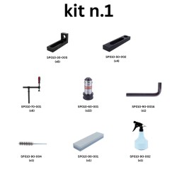 Kit per banco per saldatura fori 28mm