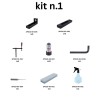 Kit per banco per saldatura fori 28mm