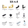 Kit N.4 per banco per saldatura fori 28mm -  2 865,78 €