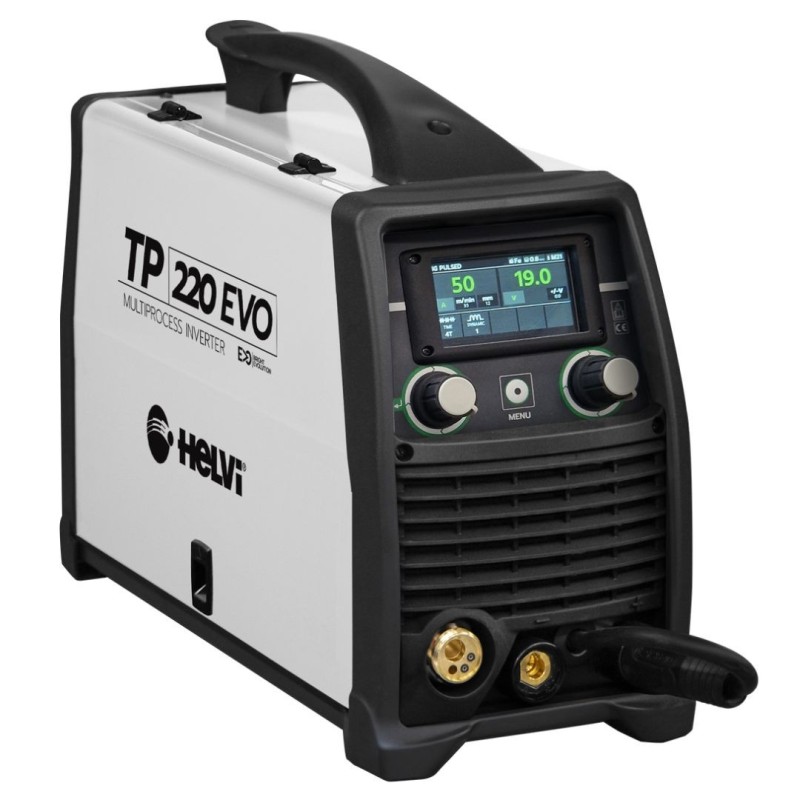 Helvi TP220 EVO | Saldatrice Multiprocesso (MMA, MIG MAG, TIG)