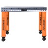 Banco per saldatura HERMES 1000X500, spessore 12 - 14mm, fori 16mm, con RUOTE