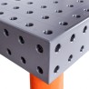 Banco per saldatura HERMES 1000X800, spessore 12 - 14mm, fori 16mm, con RUOTE