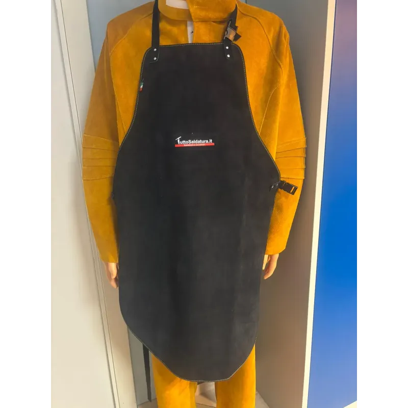 Guanti Black in pelle crosta TUTTOSALDATURA, taglia 10