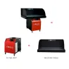 BANCO SALDATURA COMBINATO CARRELLATO CON ASPIRATORE PER FUMI DI SALDATURA 1200x800mm