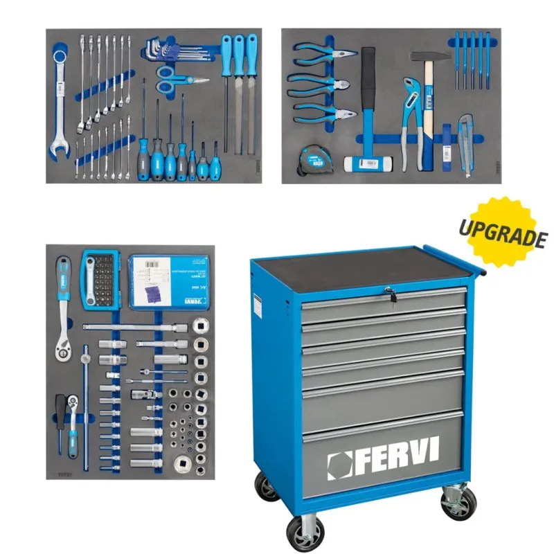 CARRELLO C900/CC03 COMPLETO DI UTENSILI
