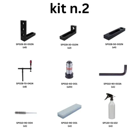 Kit N.2 per banco per saldatura fori 28mm -  1 222,00 €