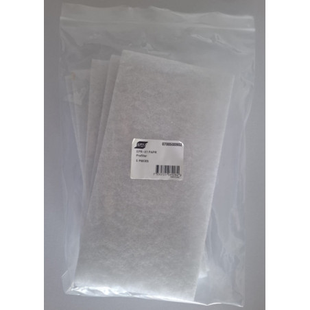 Pack de 5 prefiltros para el EPR-X1.1 para soldadura profesional